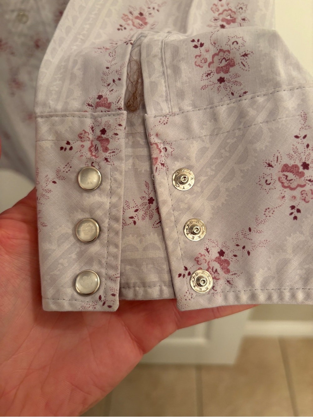 Bar-M Rancher Vintage Pearl Snap Western Shirt - Picture 5 of 7